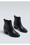 1928160K Genuine Leather 6cm Thick Heel Boots for Women - 2