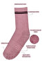 Cotton Non-Slip Sole Towel Yoga and Pilates Socks - 2