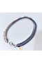 Silver Snake Chain Bracelet - Italian Flat Crushed Chain Bracelet - Silver Color Non-Tarnish Steel Classic Thick Unisex Bracelet - 6