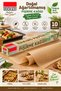 1 Piece of 10 Sheets of Unbleached Natural Pre-Cut Greaseproof Baking Paper - Oven & Airfryer Paper Presentation Serving Paper