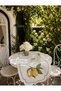 6 Person Linen Lemon Runner and American Service Set 19 Pieces - 3