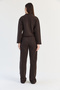 Women's Bitter Coffee Camisole Thessaloniki Buttoned Cardigan Palazzo Trousers Set 0483 60286543 - 7