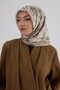 Twill Silk Scarf 53004 Powder Cream - 4