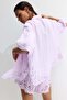Broderie anglaise beach shirt - 3