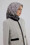 Sura Silk Scarf 53002 Black - 2