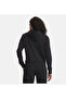 Sport Terry Zippered Black Women's Jacket 6011017-001 - 2