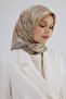 Twill Silk Scarf 53006 Cream - 2