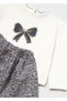 Baby Girl 3-Piece Skirt Jacket Set Navy Blue 2954 - 4