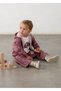 Baby Girl 3-Piece Hooded Jacket Tracksuit Set Dusty Rose 2839 - 2