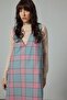 Plaid V-Neck Jacket - 5