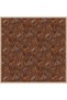 Twill Silk Scarf 53004 Coffee Blue - 5
