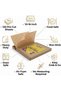 Parchment Paper 12x16 Inch 120 Pre-Cut Sheets, Extra Strong 45g/m² Heavy Duty Non-Stick Unbleached Baking Paper for Baking, Air Fryer & Grilling - 4