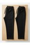 Boys' and Girls' School Pants 1 Piece Unisex Compact Fabric Super Quality and Flexible Soft Elastic Waist - 4