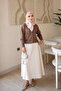 Mink Sequin Embroidered Buttoned Cold Yarn Knitwear Cardigan - 3