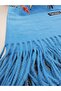 Embroidered Cashmere Wool Shoulder Shawl 70 X 200 cm Floral Ethnic Pattern Thick Tassel Shawl - 5