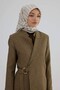 Twill Silk Scarf 53005 Cream - 4