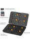 Digital Storage Aluminum Case, Storage Box, Memory Card carrying Box, Shockproof Scratch Resistant, - 4