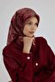 Sura Silk Scarf 53006 Burnt Burgundy - 4