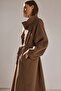 Oversize Trench Coat with Quilted Interior - 5