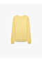 Long Sleeve Comfortable Fit Crew Neck Basic Knit Sweater - 2