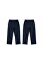 Boys' and Girls' School Pants 1 Piece Unisex Compact Fabric Super Quality and Flexible Soft Elastic Waist - 4