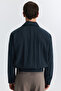 Asymmetric Collar Coat - 6