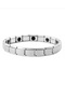 Silver Italian Charm Modular Bracelet - Flexible Modular Italian Charm Steel Bracelet – Silver Color Tarnish-Resistant Stainless Adjustable Unisex Jewelry - 5