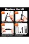 Drill Bit Set, 3 Count Self Centering Drill Bits with Hex Shank and Adjustment Wrench, Profes - 5