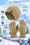 Winter Fleece Beanie and Glove Set - Soft Texture