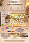 Large Size Led Illuminated Drawing Board 200*300 with 7 Pens and Erasing Wipe as a Gift - 3