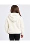 Girls' Hooded Plush Cardigan with Zipper Pockets Soft Winter Fleece Jacket - 2