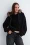 Furry Hooded Sweatshirt H9072