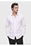 White Striped Regular Fit Long Woven Classic 100% Cotton Shirt - 5