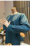 Women's Middle Age and Above Liva Embroidered Winter Mother's Cotton Clothing - 3