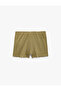 Comfortable Fit Pointelle Fabric Shorts Pajama Bottoms - 2