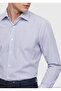 White Striped Regular Fit Long Woven Classic 100% Cotton Shirt - 4
