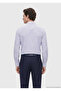 White Striped Regular Fit Long Woven Classic 100% Cotton Shirt - 6