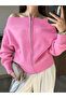 Pink Off-The-Shoulder Cardigan - 261070 - 2
