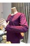 Women's Middle Age and Above Liva Embroidered Winter Mother's Cotton Clothing - 3