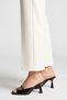 Nemesis Real Leather Women's Heeled Slippers Black Patent Leather - 3