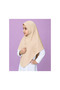 Girls Hijab for Kids – Modest Islamic Headscarf with Decorative Flower Detail - 3