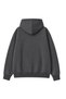 Women's Oversize Hoodie Noir Cat Printed Smoked – Hooded, Kangaroo Pocket, 3 Thread Ripped Fleece - 6