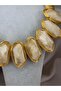 Handmade Luxurious Custom Design Flashy Women's Necklace with Large Stones - 2