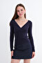 V-Neck Long Sleeve Blouse B1964 - 5