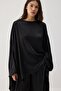 Saten Maxi Blouse Pants Suit - 2