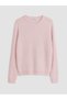 Pink Hair Braid Women's Knitwear Sweater - 5