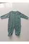 Set of 3 3-6 Months 68 cm Baby Rompers with Booties Unisex Seasonal Snap Fastener Baby Rompers - 5