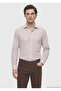White Striped Regular Fit Long Woven Classic 100% Cotton Shirt - 4
