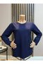 Women's Middle Age and Above Valeria Stylish Embroidered Winter Women's Blouse