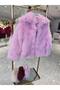 New Season Girls' Premium Quality Lined Fur Coat (No Shedding) - 2
